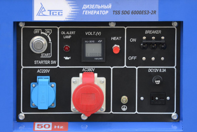 Дизель генератор TSS SDG 6000ES3-2R купить в Хабаровске интернет магазин СТРОЙКИН