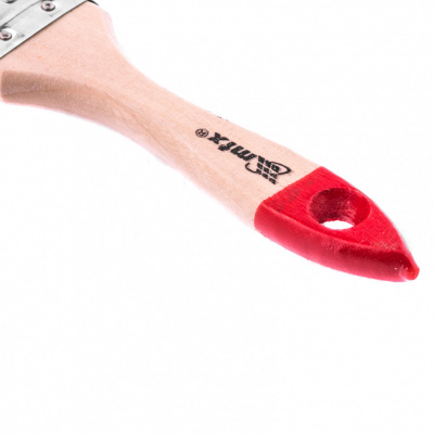 Кисть плоская "Стандарт" 1,5" (38 мм), натуральная щетина, деревянная ручка MTX купить в Хабаровске интернет магазин СТРОЙКИН
