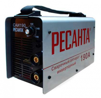 Инверторный сварочный аппарат РЕСАНТА САИ-190 купить в Хабаровске интернет магазин СТРОЙКИН